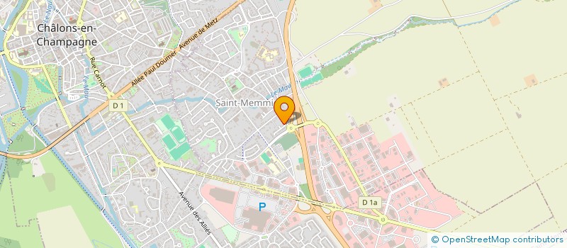 localisation de l'entreprise DONET  SAINT-MEMMIE