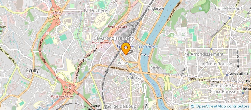 localisation de l'entreprise DONG  LYON