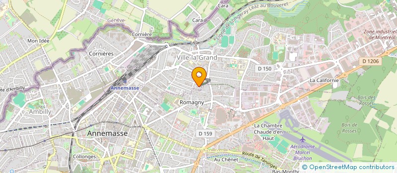 localisation de l'entreprise DONG FANG HONG  VILLE-LA-GRAND