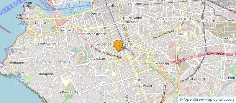 localisation de l'entreprise DONG FANG MEI GUI  MARSEILLE