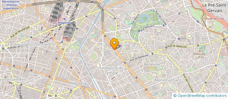 localisation de l'entreprise DONG HONG  PARIS