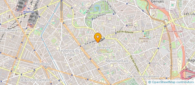 localisation de l'entreprise DONG WEI  PARIS