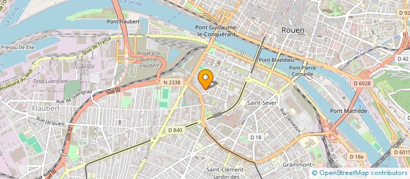 localisation de l'entreprise DONGUYEN à ROUEN