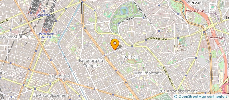 localisation de l'entreprise DONGY  PARIS