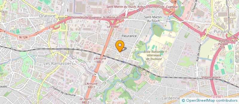 localisation de l'entreprise DONI SO SECURITE INFORMATIQUE à TOULOUSE