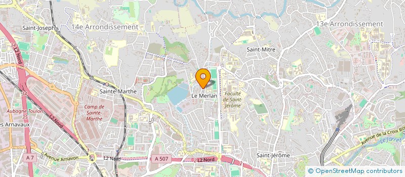 localisation de l'entreprise DONIA à MARSEILLE