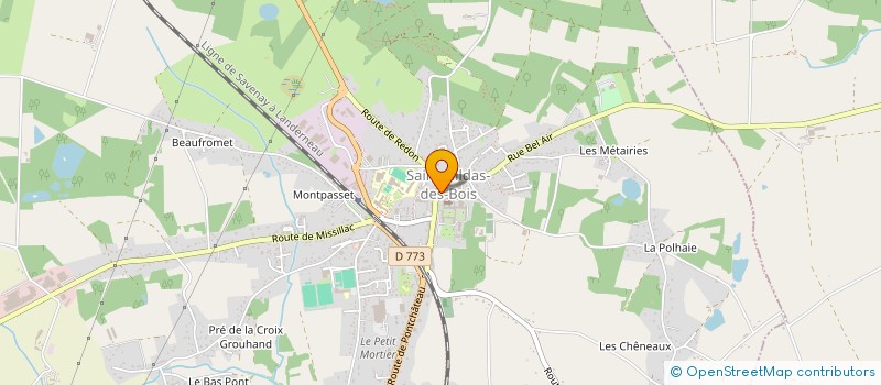 localisation de l'entreprise DONIA  SAINT-GILDAS-DES-BOIS