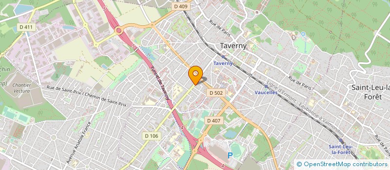 localisation de l'entreprise DONIA ASCENSEURS à TAVERNY