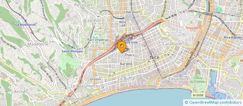 localisation de l'entreprise DONIA AUTO à NICE