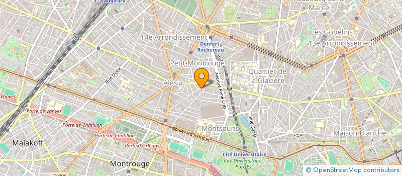 localisation de l'entreprise DONIA DECORS à PARIS