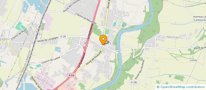 localisation de l'entreprise DONIALOU  NOE