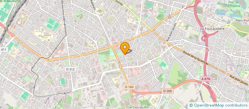 localisation de l'entreprise DONIBANE à ANGERS