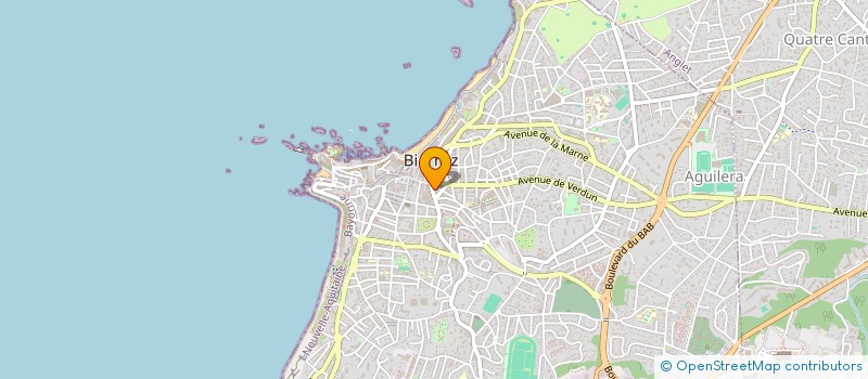 localisation de l'entreprise DONIER PROMOTION à BIARRITZ
