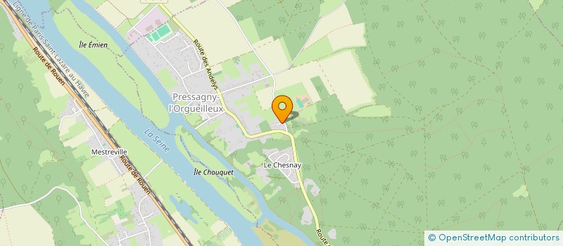 localisation de l'entreprise DONIS NY  PRESSAGNY-L'ORGUEILLEUX