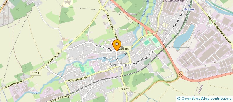 localisation de l'entreprise DONISLADORE  BLENDECQUES