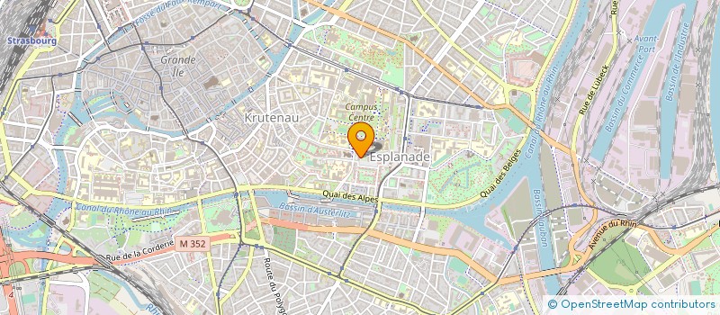 localisation de l'entreprise DONISTA ELECTRICITE à STRASBOURG