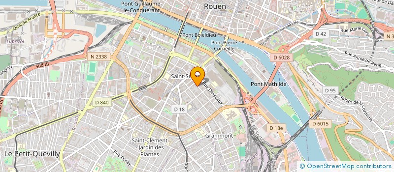 localisation de l'entreprise DONJON 2 à ROUEN