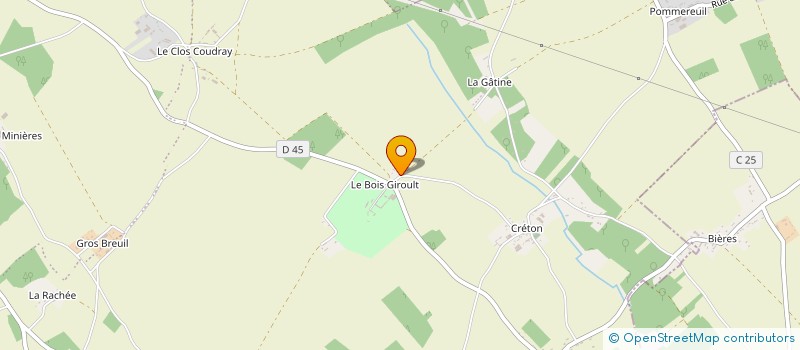 localisation de l'entreprise DONJON à MESNILS-SUR-ITON