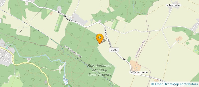 localisation de l'entreprise DONN-VERT à ESSARTS-LE-ROI (LES)