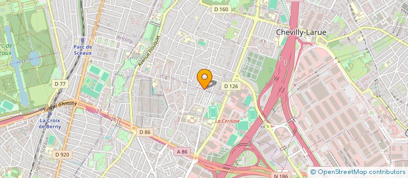 localisation de l'entreprise DONNA  L'HAY-LES-ROSES