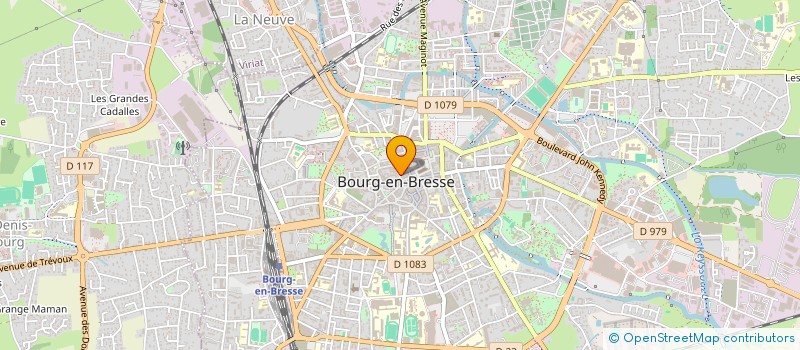 localisation de l'entreprise DONNA MV à BOURG-EN-BRESSE