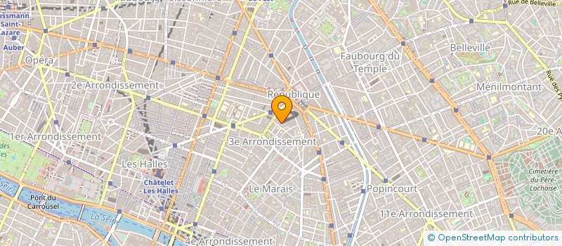 localisation de l'entreprise DONNA STYL  PARIS