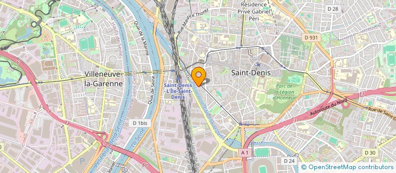 localisation de l'entreprise DONNA TRANSPORT  SAINT-DENIS