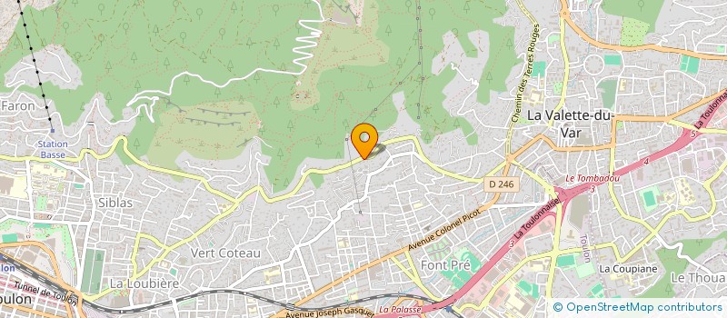 localisation de l'entreprise DONNART REAL ESTATE  TOULON