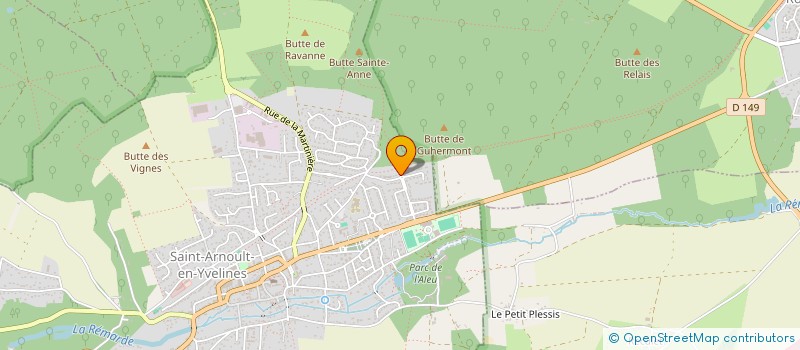 localisation de l'entreprise DONNARY NEXUS TRANSITION  SAINT-ARNOULT-EN-YVELINES