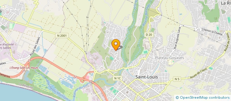 localisation de l'entreprise DONNE LA MAIN à SAINT-LOUIS