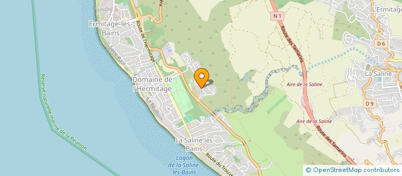 localisation de l'entreprise DONNE LE SON  SAINT-PAUL