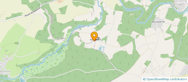 localisation de l'entreprise DONNE MOI LA LUNE  BERUGES