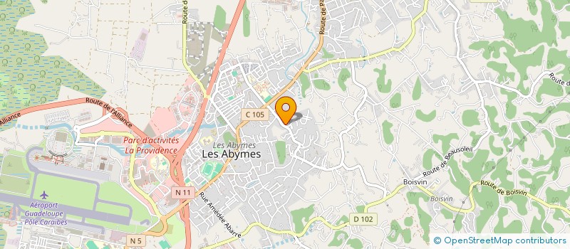 localisation de l'entreprise DONNE MOI TA MAIN à LES ABYMES