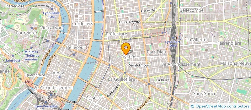 localisation de l'entreprise DONNEE360 à SAINT-PAUL