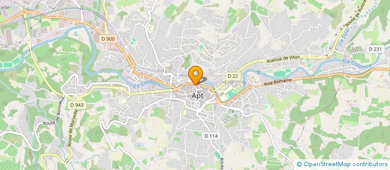 localisation de l'entreprise DONNER A VOIR à APT