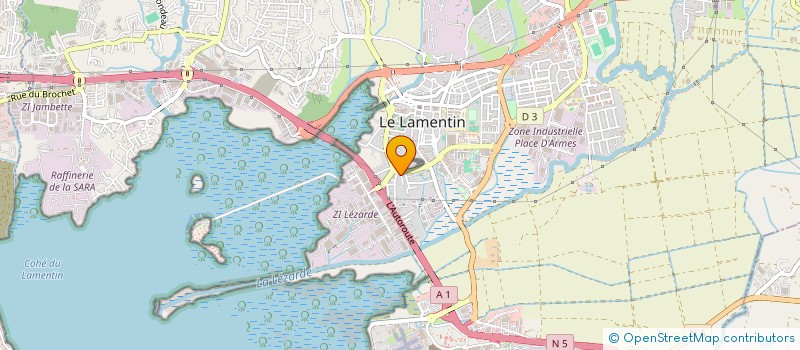 localisation de l'entreprise DONNER LA MAIN à LE LAMENTIN