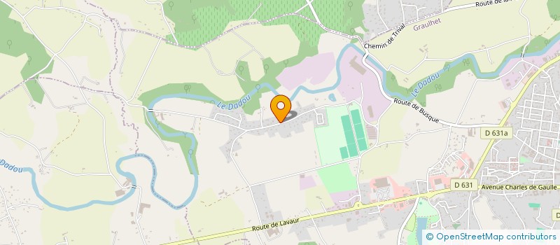 localisation de l'entreprise DONNER MOI DES AILES  GRAULHET