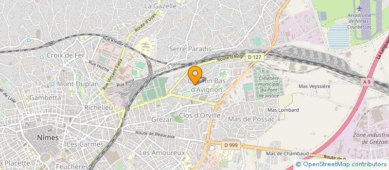 localisation de l'entreprise DONNER POUR RECEVOIR  NIMES