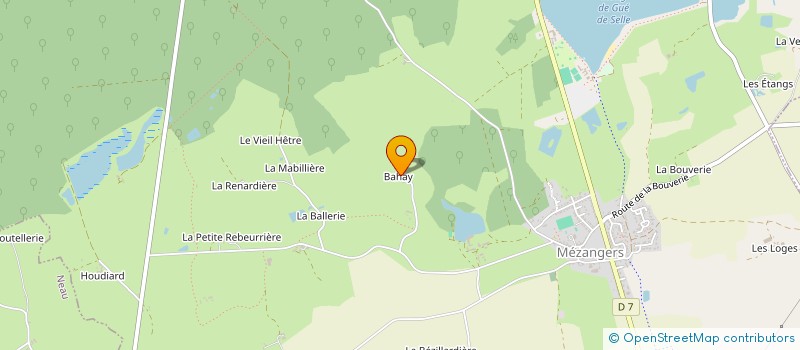 localisation de l'entreprise DONNER POUR REDUIRE LA MISERE DES ENFANTS  MEZANGERS