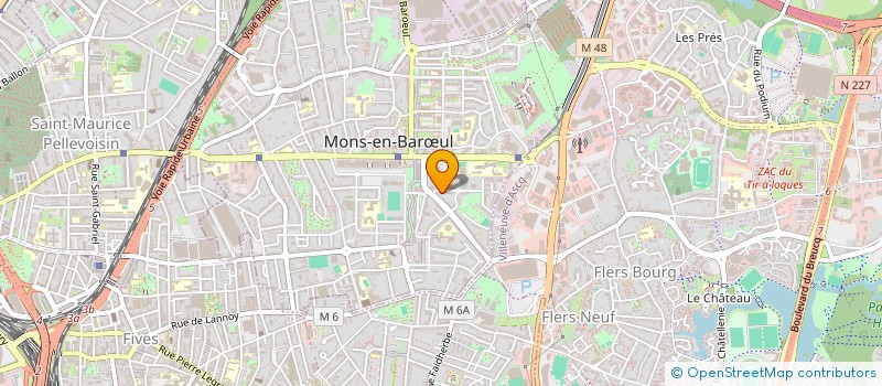 localisation de l'entreprise DONNER RECEVOIR RENDRE  TOURCOING