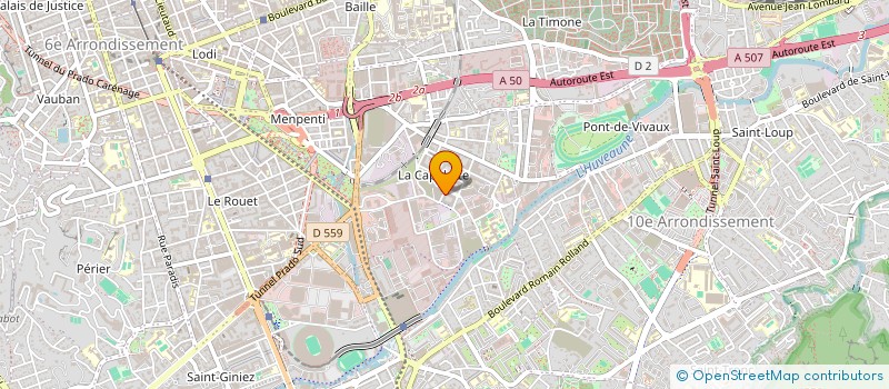 localisation de l'entreprise DONNER UN SOURIRE à MARSEILLE
