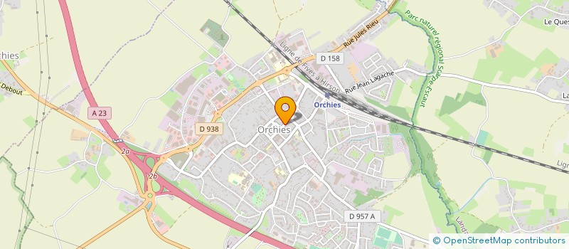 localisation de l'entreprise DONNEURS SANG LANDAS SAMEON  LANDAS