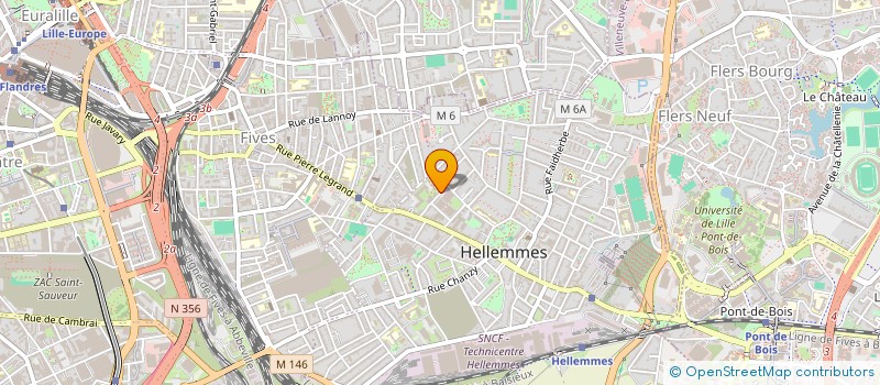 localisation de l'entreprise DONNITRAVAUX à LILLE