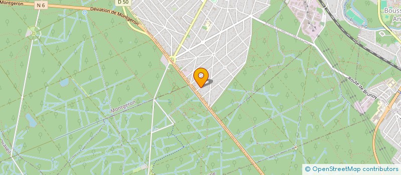 localisation de l'entreprise DONNIYA IMMO  BRUNOY