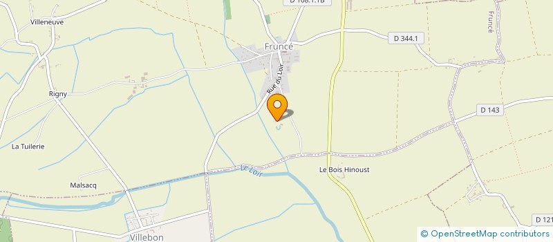 localisation de l'entreprise DONOKE à FONTAINE-LA-GUYON