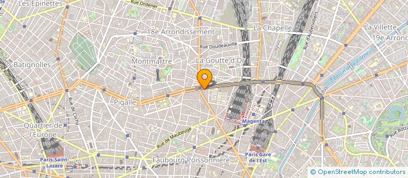 localisation de l'entreprise DONOVAN BLGJ  PARIS