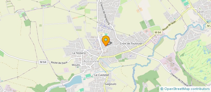 localisation de l'entreprise DONPAMA à AUSSONNE