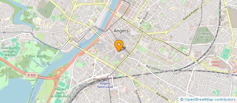 localisation de l'entreprise DONT ACTE à ANGERS