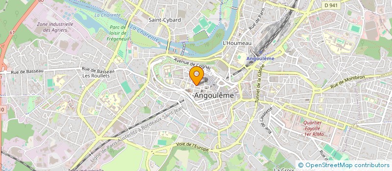 localisation de l'entreprise DONT ACTE à ANGOULEME