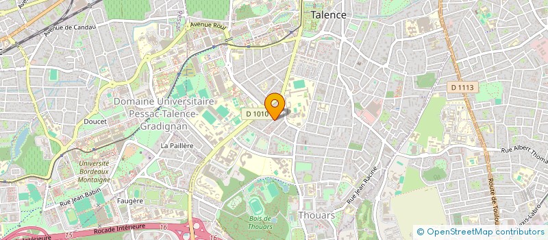 localisation de l'entreprise DONT ACTE  TALENCE